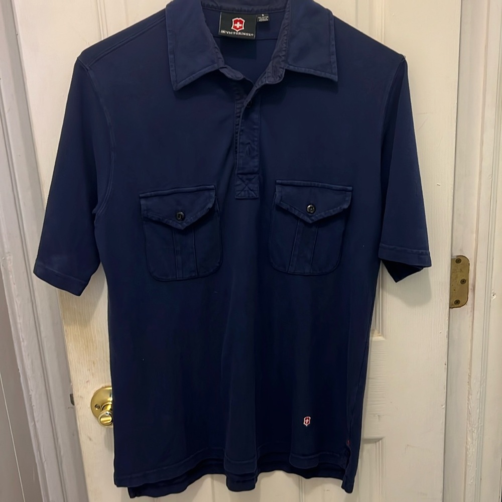 Men’s short sleeve polo Victorinox size S